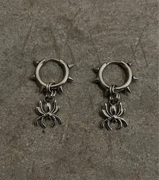 Spider Spike Hoops