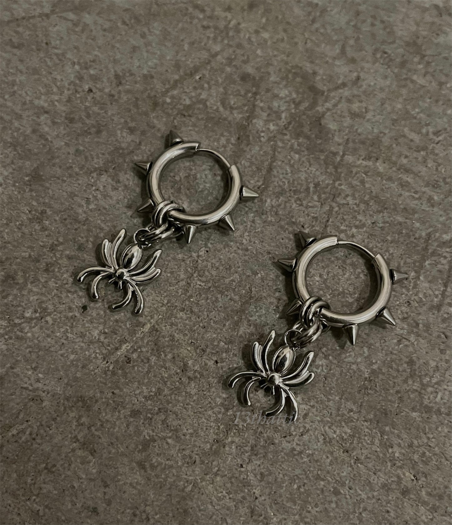 Spider Spike Hoops