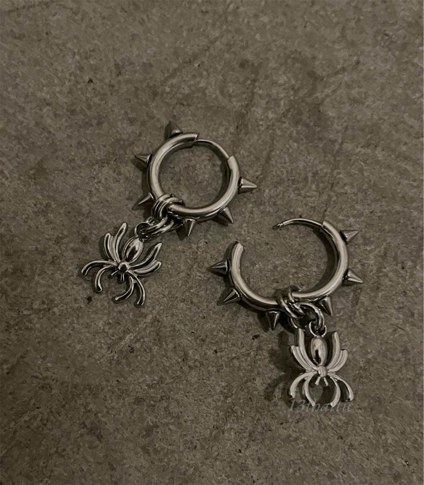 Spider Spike Hoops